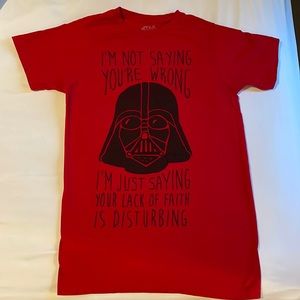 Star Wars Darth Vader Red T-Shirt